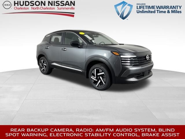 2025 Gun Metallic/Super Black Nissan Kicks SV FWD SUV