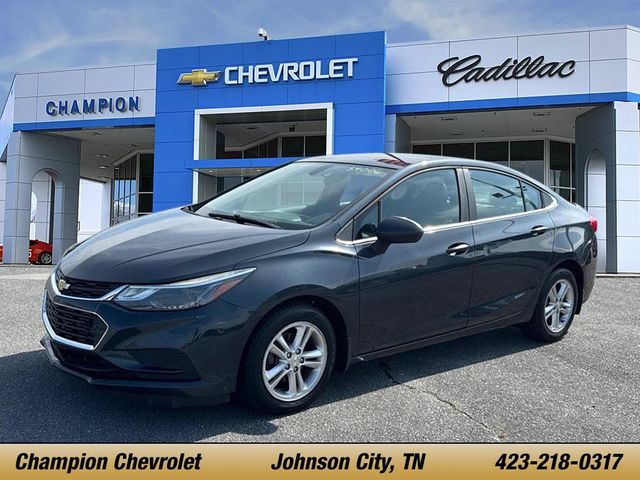 Gray (Graphite Metallic) 2017 Chevrolet Cruze Sedan Front-Wheel Drive 6-Speed Automatic