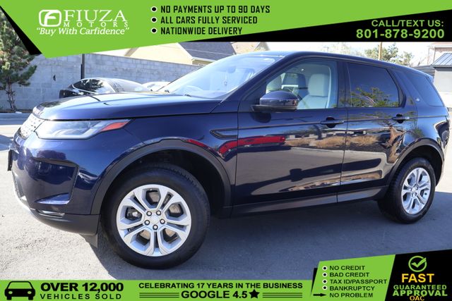 Blue 2020 Land Rover Discovery Sport SUV / Crossover All-Wheel Drive 9-Speed Automatic