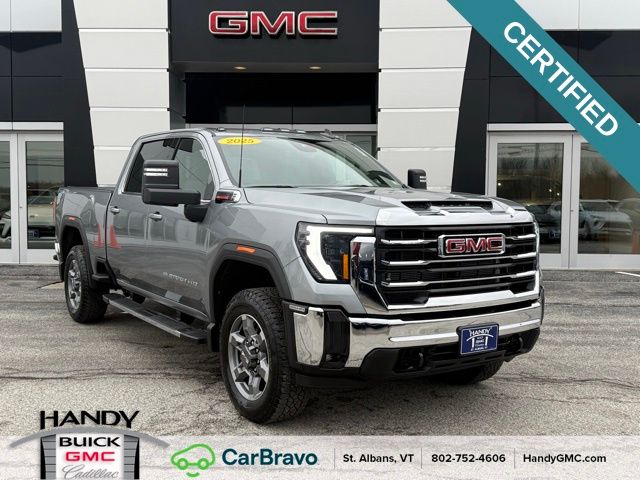 Sterling Metallic 2025 GMC Sierra 2500HD Pickup Truck Four-Wheel Drive Automatic