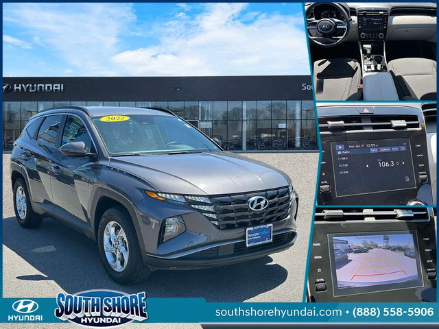 Gray 2022 Hyundai Tucson SEL AWD SUV / Crossover All-Wheel Drive 8-Speed Automatic