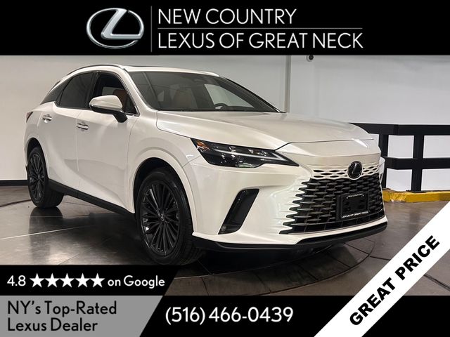 Eminent White Pearl 2025 Lexus RX Hybrid 350h Premium AWD SUV / Crossover All-Wheel Drive Continuously Variable Transmission