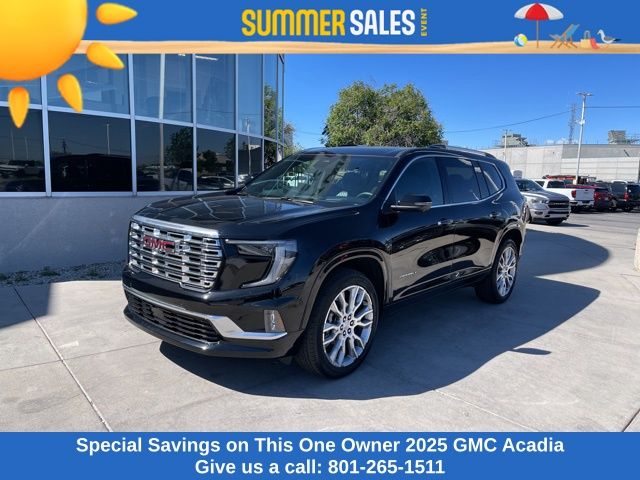 Black (Ebony Twilight Metallic) 2025 GMC Acadia SUV / Crossover Four-Wheel Drive 8-Speed Automatic