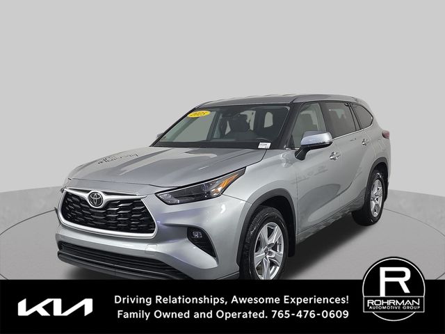 Celestial Silver Metallic 2025 Toyota Highlander SUV / Crossover All-Wheel Drive 8-Speed Automatic