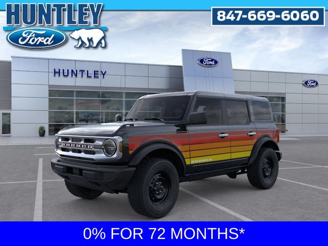 Shadow Black 2025 Ford Bronco Big Bend 4-Door 4WD SUV / Crossover Four-Wheel Drive Automatic