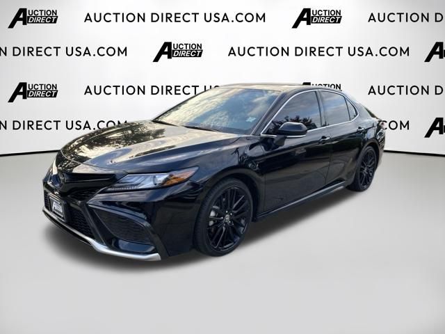 Midnight Black Metallic 2023 Toyota Camry Sedan All-Wheel Drive 8-Speed Automatic
