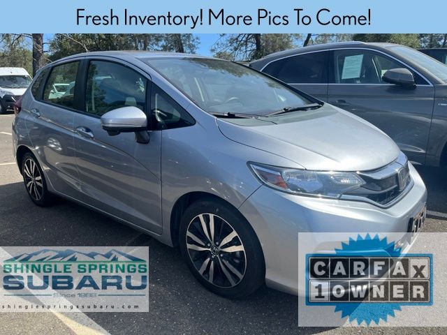 Lunar Silver Metallic 2019 Honda Fit Hatchback Front-Wheel Drive Continuously Variable Transmission