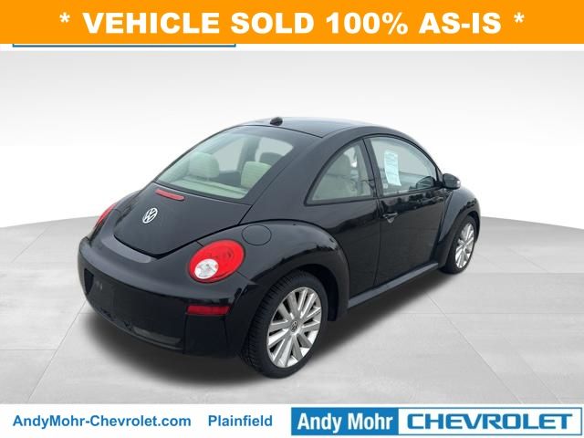 Black 2008 Volkswagen Beetle SE Hatchback Front-Wheel Drive 6-Speed Automatic