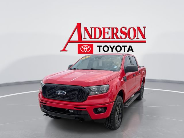 Race Red 2020 Ford Ranger Pickup Truck Four-Wheel Drive Automatic