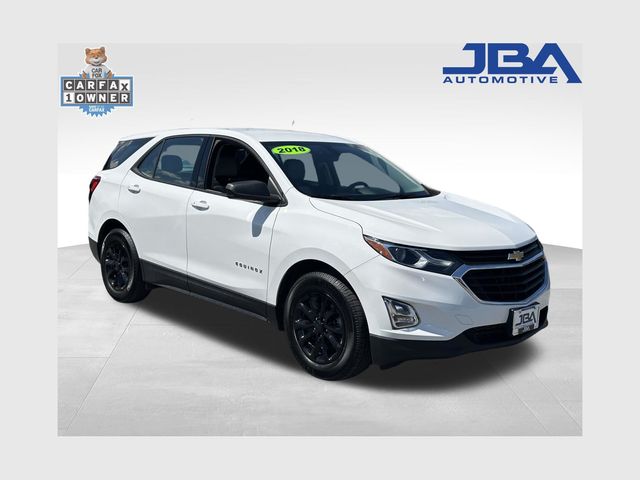 Summit White 2018 Chevrolet Equinox SUV / Crossover Front-Wheel Drive 6-Speed Automatic Overdrive