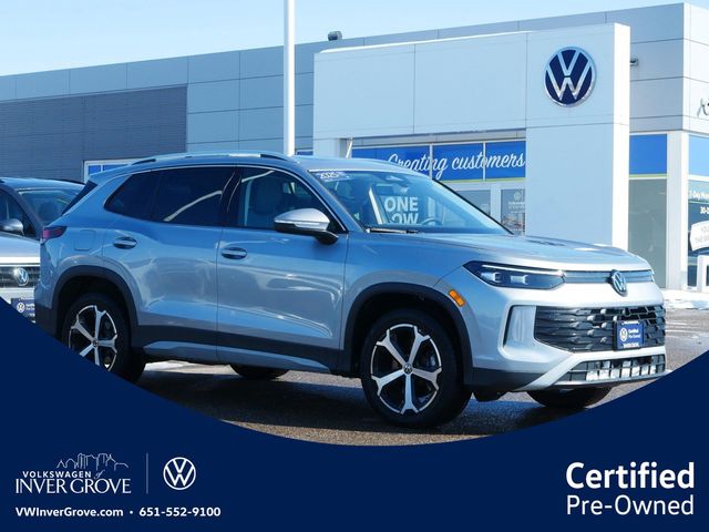 Pyrite Silver Metallic 2025 Volkswagen Tiguan SE 4Motion SUV / Crossover All-Wheel Drive 8-Speed Automatic