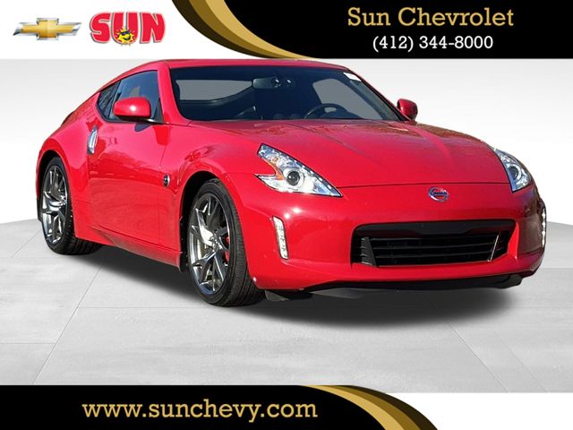 Solid Red 2017 Nissan 370Z Sport Coupe Rear-Wheel Drive 6-Speed Manual