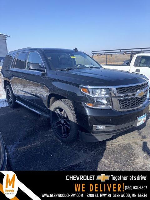 Black 2017 Chevrolet Tahoe LT 4WD SUV / Crossover Four-Wheel Drive 6-Speed Automatic Overdrive
