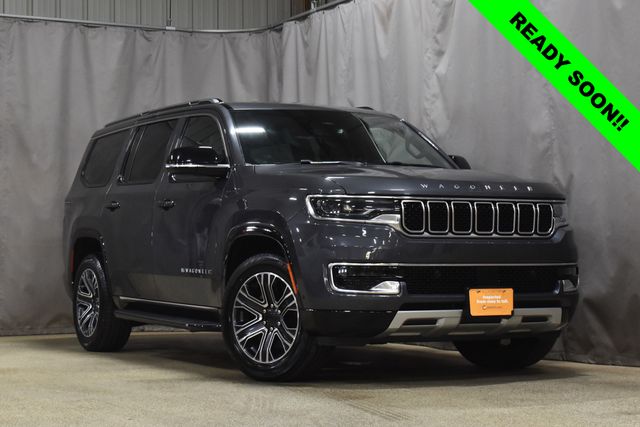 Baltic Gray Metallic Clearcoat 2024 Jeep Wagoneer Series II 4WD SUV / Crossover Four-Wheel Drive 8-Speed Automatic