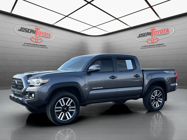 Magnetic Gray Metallic 2018 Toyota Tacoma TRD Off Road Double Cab 4WD Pickup Truck Four-Wheel Drive 6-Speed Manual