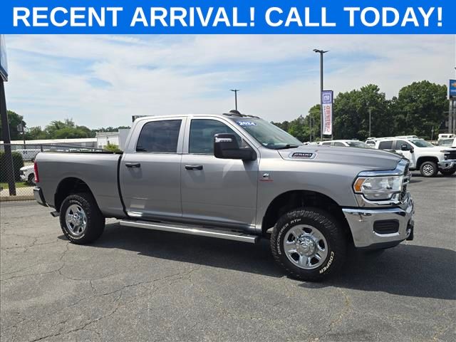 Billet Silver Metallic 2024 RAM 2500 Tradesman Crew Cab 4WD Pickup Truck Four-Wheel Drive 6-Speed Automatic