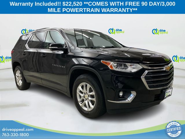 Mosaic Black Metallic 2019 Chevrolet Traverse SUV / Crossover Four-Wheel Drive 9-Speed Automatic