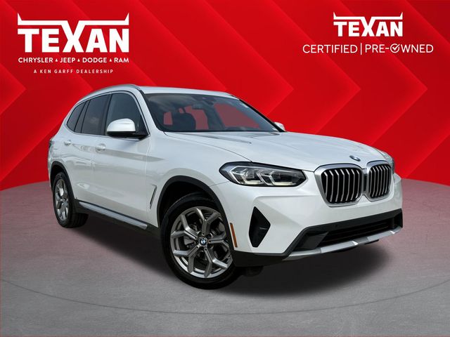 2023 BMW X3 sDrive30i White at Westside Lexus