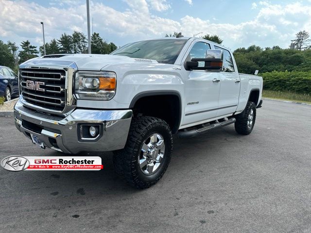 Summit White 2018 GMC Sierra 2500HD Pickup Truck Four-Wheel Drive 6-Speed Automatic