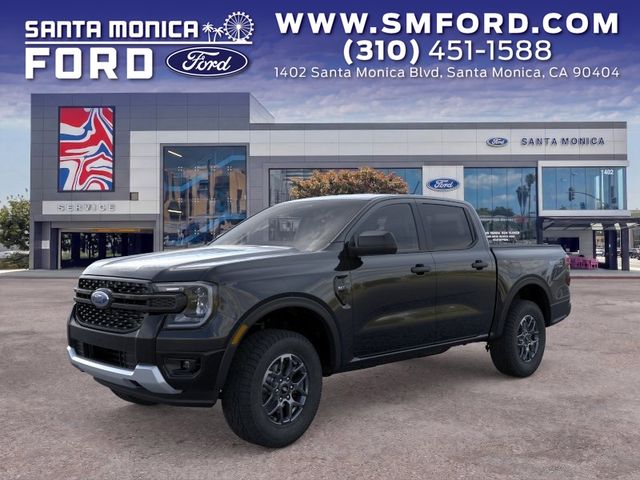 Shadow Black 2026 Ford Ranger Pickup Truck Four-Wheel Drive Automatic