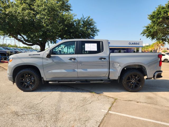 2024 Chevrolet Silverado 1500 Custom Gray at Traditions Chevrolet