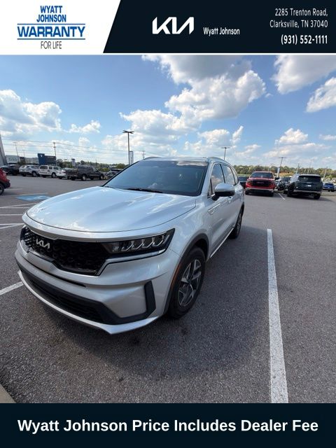 Silky Silver 2022 Kia Sorento Hybrid SUV / Crossover Front-Wheel Drive 6-Speed Automatic