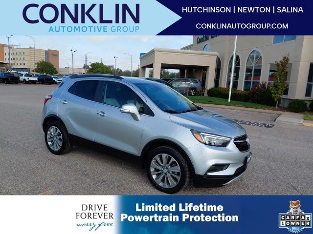 Quicksilver Metallic 2018 Buick Encore SUV / Crossover Front-Wheel Drive 6-Speed Automatic Overdrive