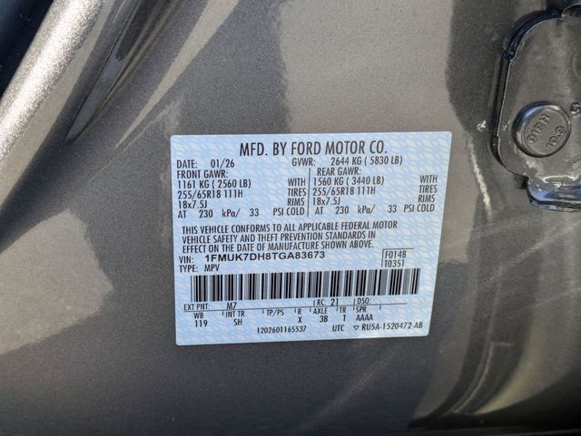 New 2026 Gray Ford Active image 40