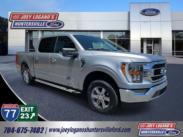 Silver Metallic 2022 Ford F-150 XLT SuperCrew RWD Pickup Truck 4X2 Automatic