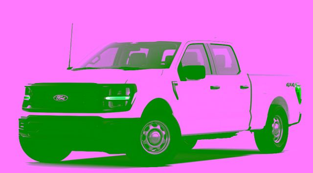 Oxford White 2026 Ford F-150 XL SuperCrew 4WD Pickup Truck Four-Wheel Drive Automatic