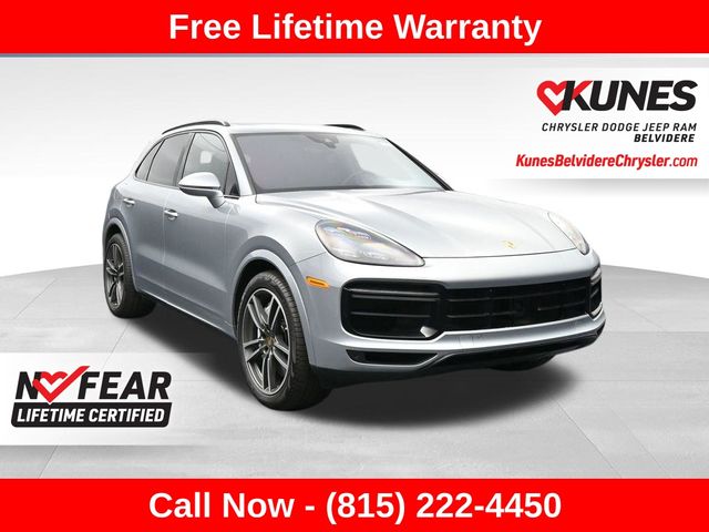 Silver 2020 Porsche Cayenne Turbo AWD SUV / Crossover All-Wheel Drive 8-Speed Automatic