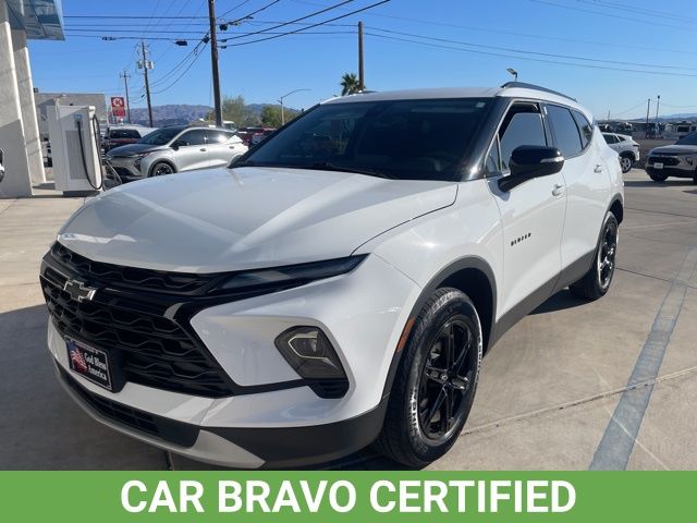 Summit White 2024 Chevrolet Blazer 3LT FWD SUV / Crossover Front-Wheel Drive 9-Speed Automatic Overdrive