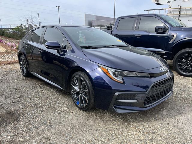 Blueprint 2021 Toyota Corolla SE FWD Sedan Front-Wheel Drive Continuously Variable Transmission