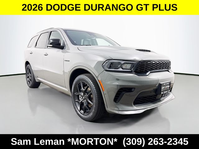 Destroyer Gray Clearcoat 2026 Dodge Durango GT HEMI Plus AWD SUV / Crossover All-Wheel Drive 8-Speed Automatic