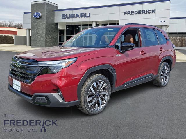 CRIMSON RED PRL 2026 Subaru Forester Hybrid Touring AWD SUV / Crossover All-Wheel Drive Continuously Variable Transmission
