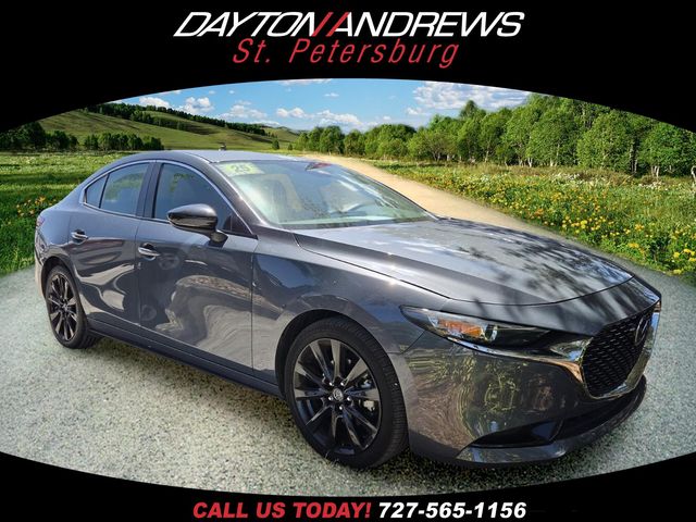 Polymetal Gray Metallic 2025 Mazda MAZDA3 Sedan All-Wheel Drive 6-Speed Automatic