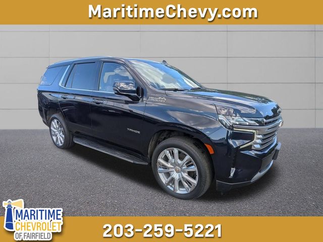 Midnight Blue Metallic 2023 Chevrolet Tahoe SUV / Crossover Four-Wheel Drive 