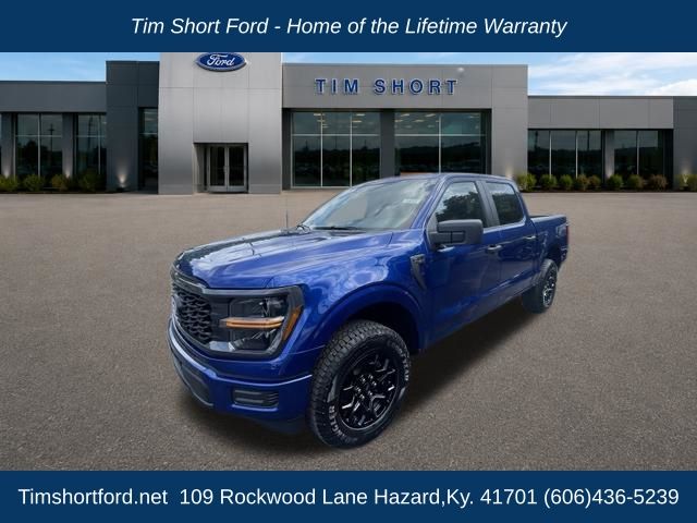 Blue Metallic 2026 Ford F-150 Pickup Truck Four-Wheel Drive Automatic