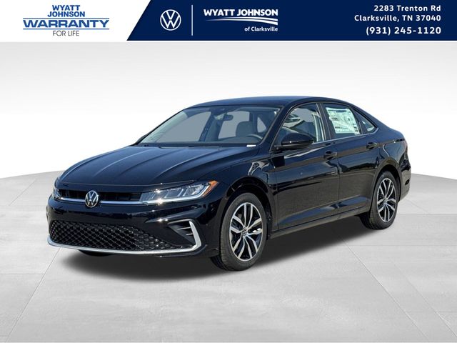Blue 2026 Volkswagen Jetta Sedan Front-Wheel Drive 8-Speed Automatic