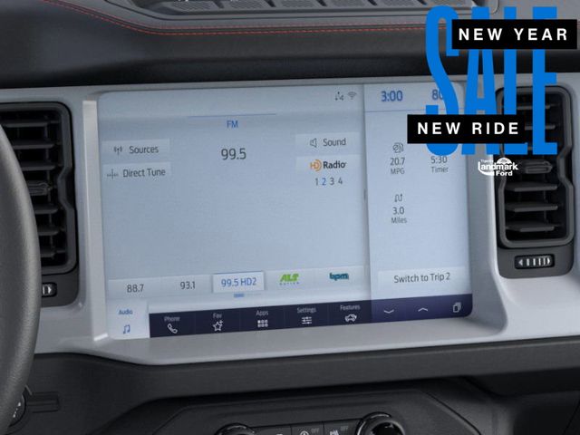 new 2025 Ford Bronco car, priced at $77,480