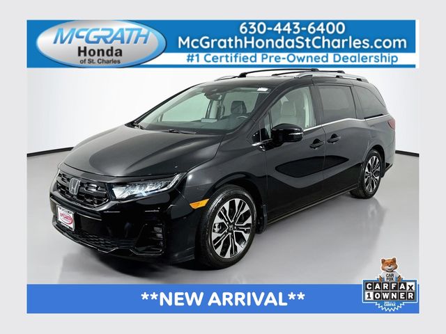 Crystal Black Pearl 2025 Honda Odyssey Minivan Front-Wheel Drive Automatic