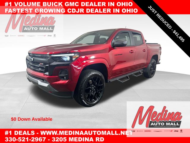 Radiant Red Tintcoat 2025 Chevrolet Colorado Pickup Truck Four-Wheel Drive 8-Speed Automatic