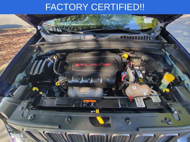 Used 2017 Blue Jeep Trailhawk image 35