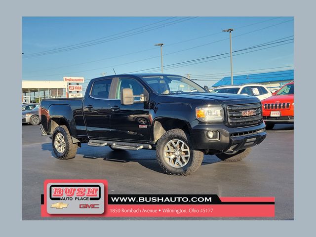 Onyx Black 2019 GMC Canyon Pickup Truck Four-Wheel Drive 8-Speed Automatic