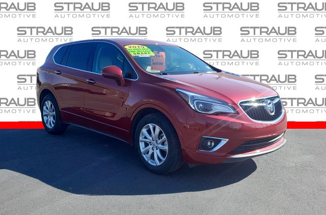 Chili Red Metallic 2019 Buick Envision Preferred AWD SUV / Crossover All-Wheel Drive 6-Speed Automatic