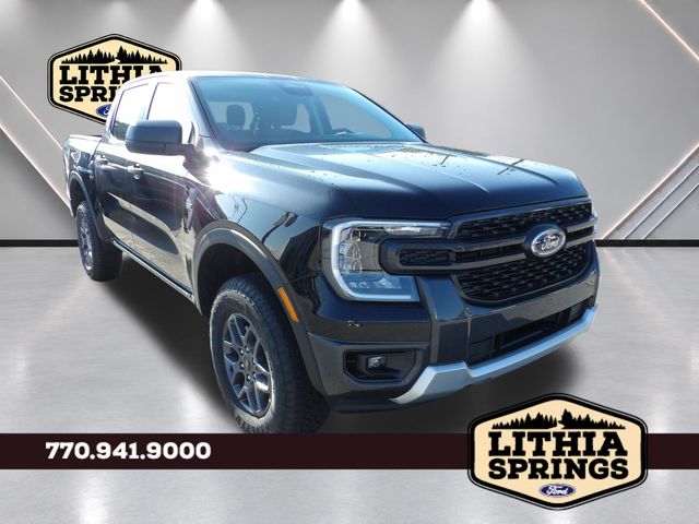 Shadow Black 2026 Ford Ranger Pickup Truck Four-Wheel Drive Automatic