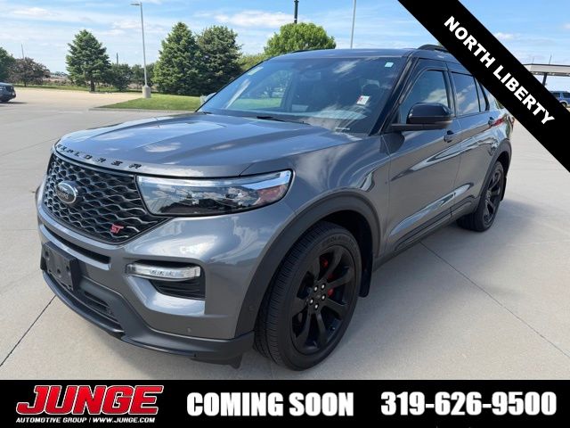 Gray Metallic 2021 Ford Explorer ST AWD SUV / Crossover All-Wheel Drive Automatic
