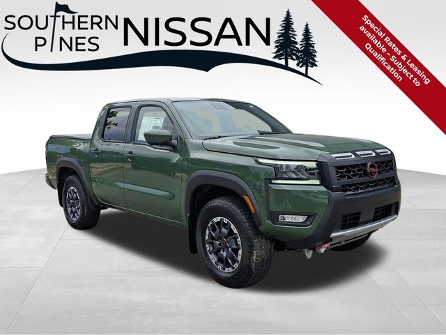 Tactical Green Metallic 2026 Nissan Frontier Pickup Truck Four-Wheel Drive 9-Speed Automatic Overdrive
