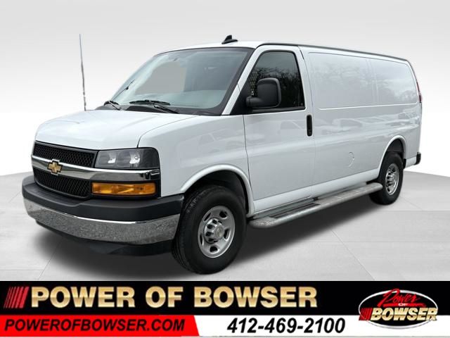 Summit White 2024 Chevrolet Express Cargo 2500 RWD Van Rear-Wheel Drive 8-Speed Automatic Overdrive