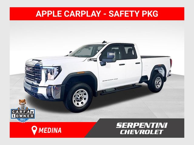 Summit White 2025 GMC Sierra 2500HD Pickup Truck Four-Wheel Drive Automatic